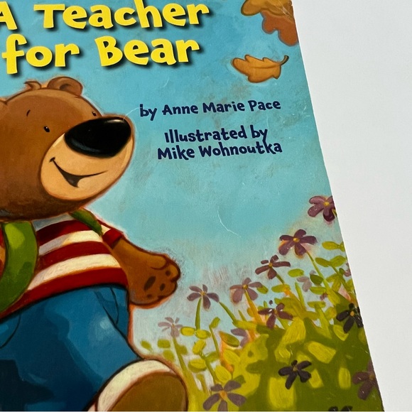 A teacher for Bear by Anne-Marie Pace, children’s paperback book - Picture 11 of 16